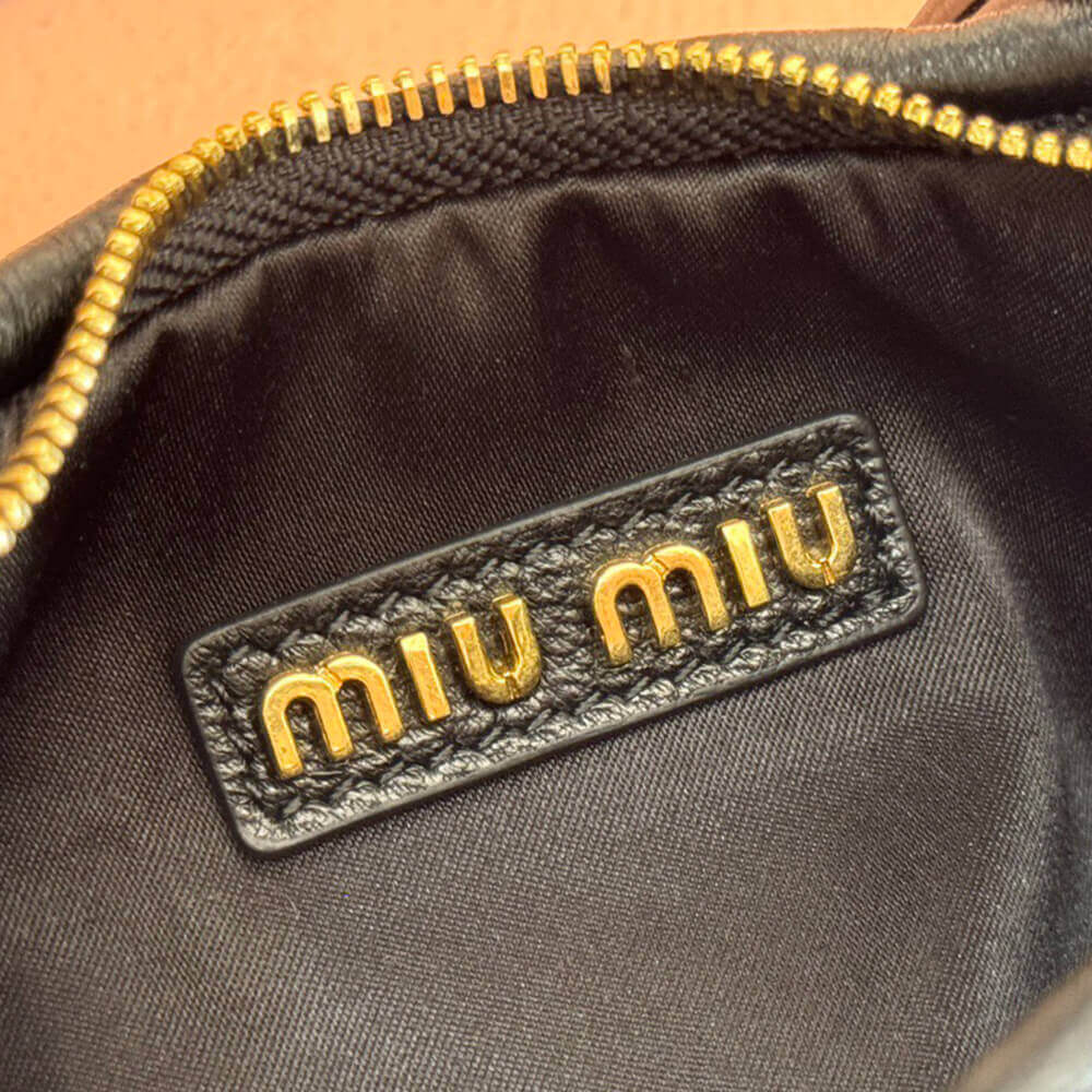 Mini Wander matelasse nappa leather hobo bag(high-end grade)